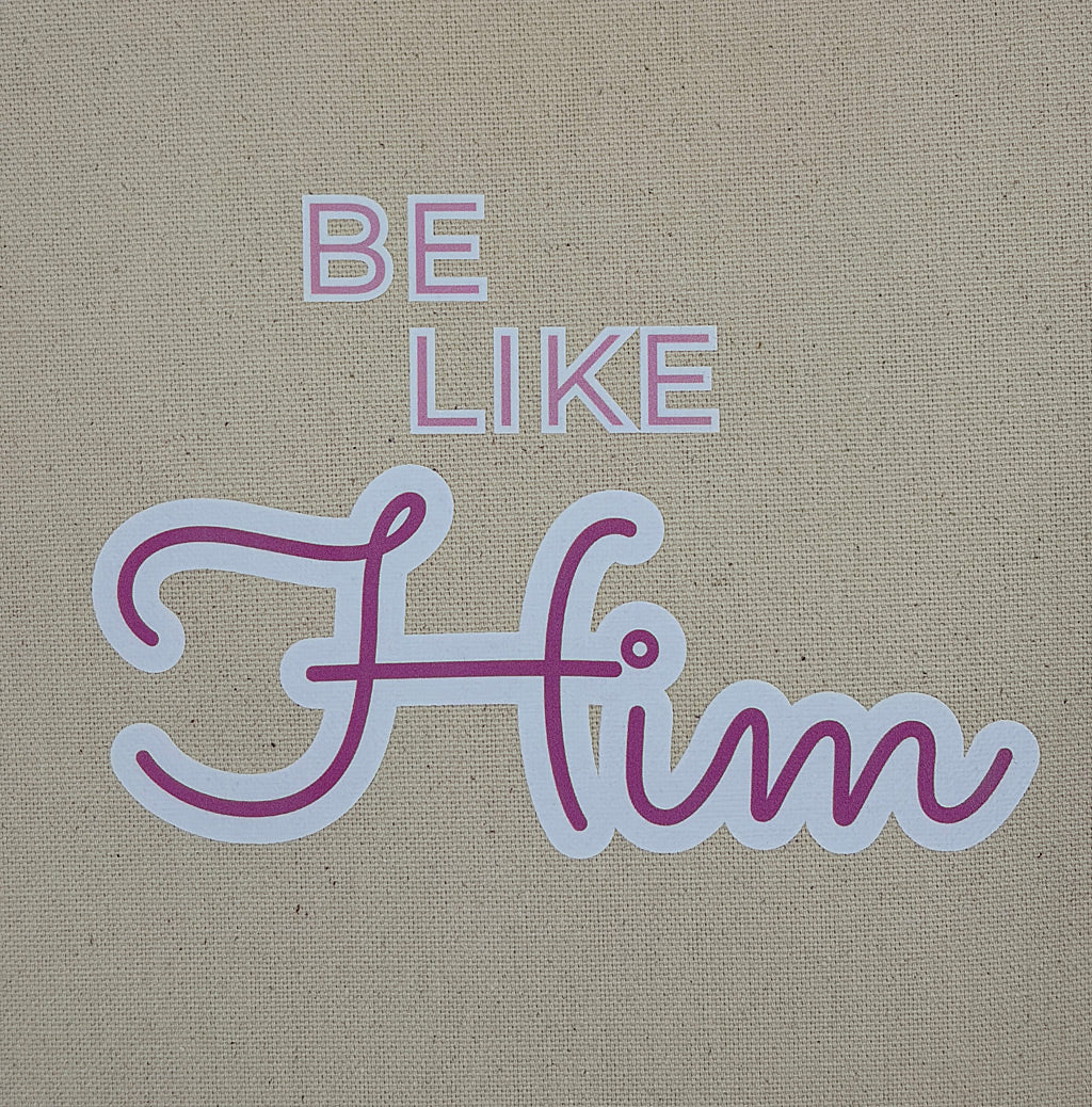 Be Like Him™ Canvas Bag (Large)
