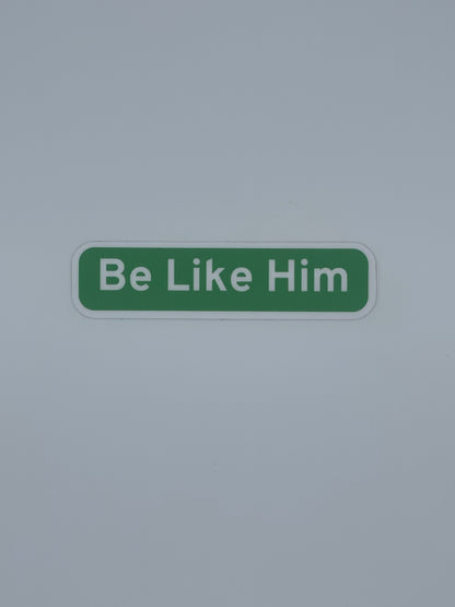 street sign sticker
