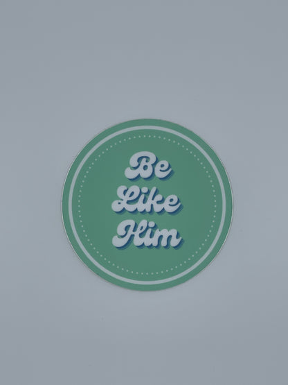 green circle sticker