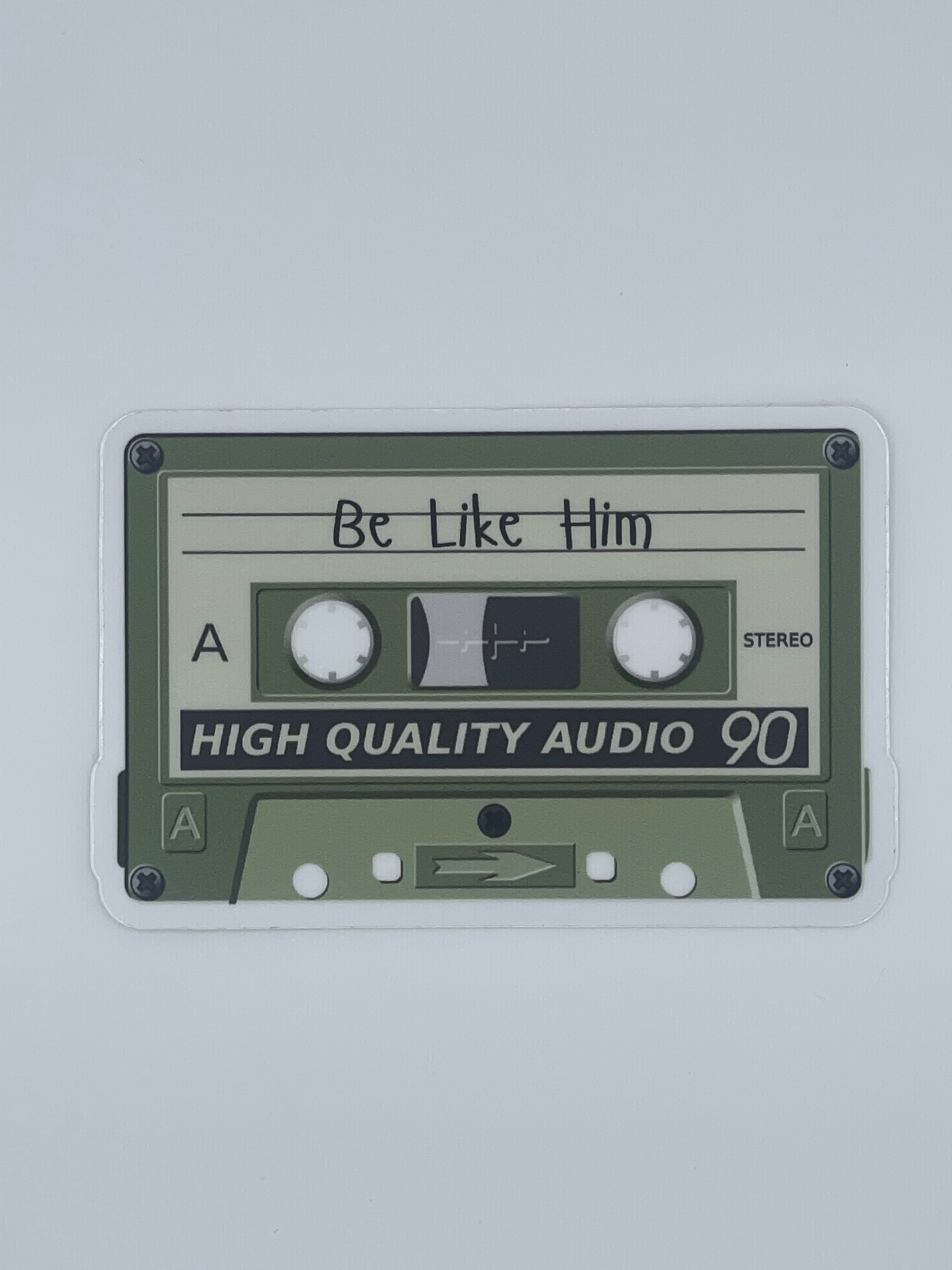 cassette sticker