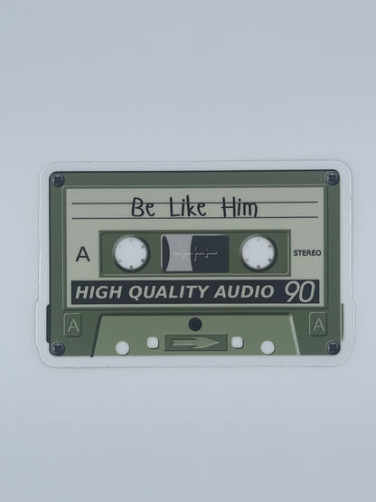 cassette sticker