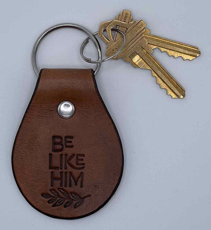 Be Like Him™ Leather Keyfob