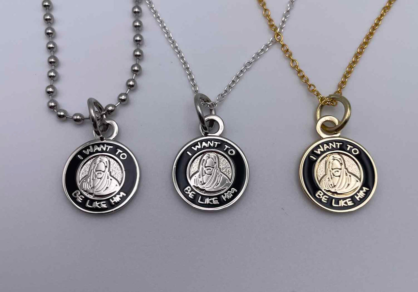 Be Like Him™ Medallion Necklace