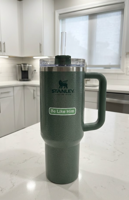 Be Like Him™ Street Sign Sticker