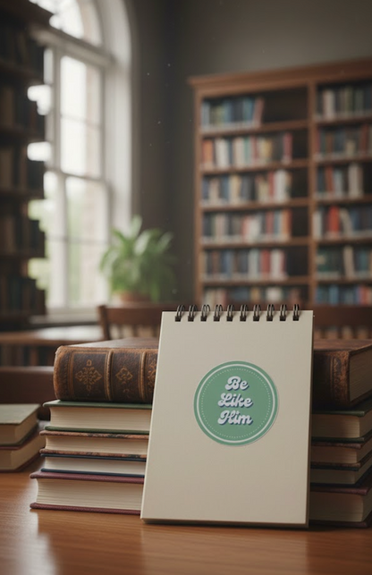 Be Like Him™ Green Circle Sticker