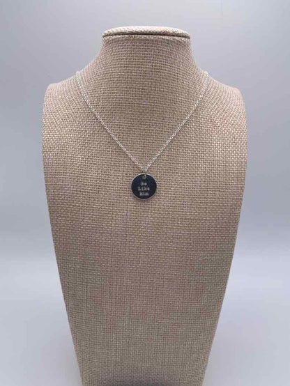 Be Like Him™ Hand-stamped Charm + Necklace