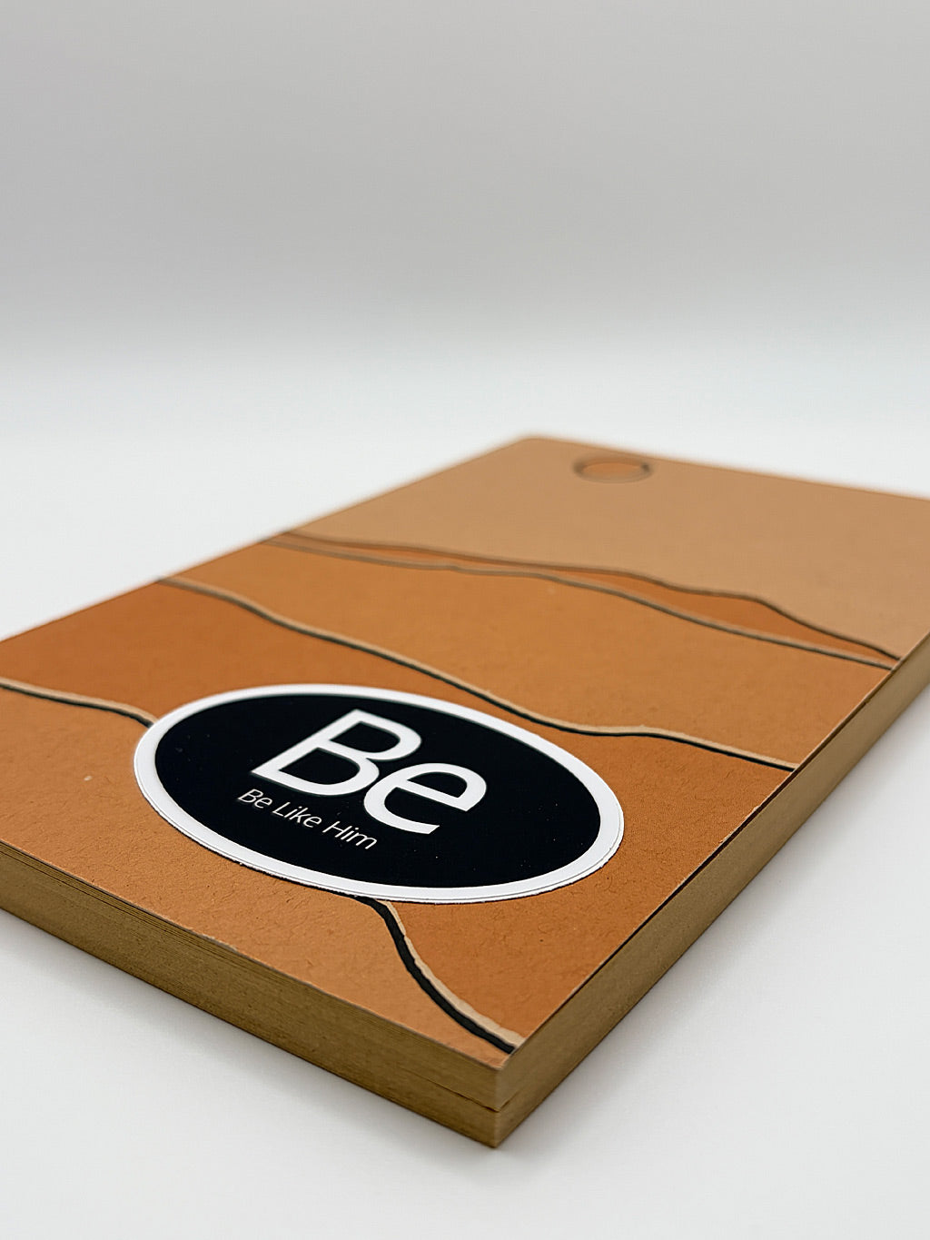 Be Like Him™ Black Oval Sticker