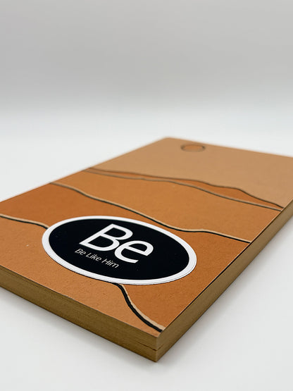 Be Like Him™ Black Oval Sticker