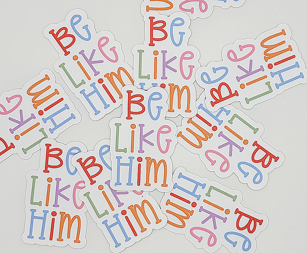 Be Like Him™ Colors Sticker